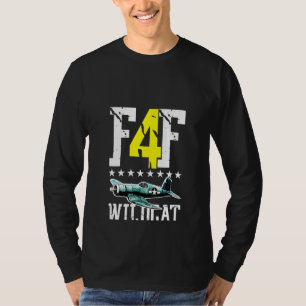 T-shirt Avion de chasse 2ème guerre mondiale Wildcat Distr