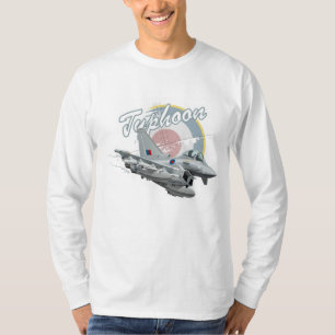 T-shirt Avion de chasse caricaturale