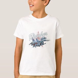 T-shirt Avion de chasse caricaturale