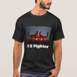 T-shirt Avion de chasse F15