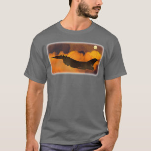 T-shirt Avion de chasse Falcon Avion de guerre Avion de ch