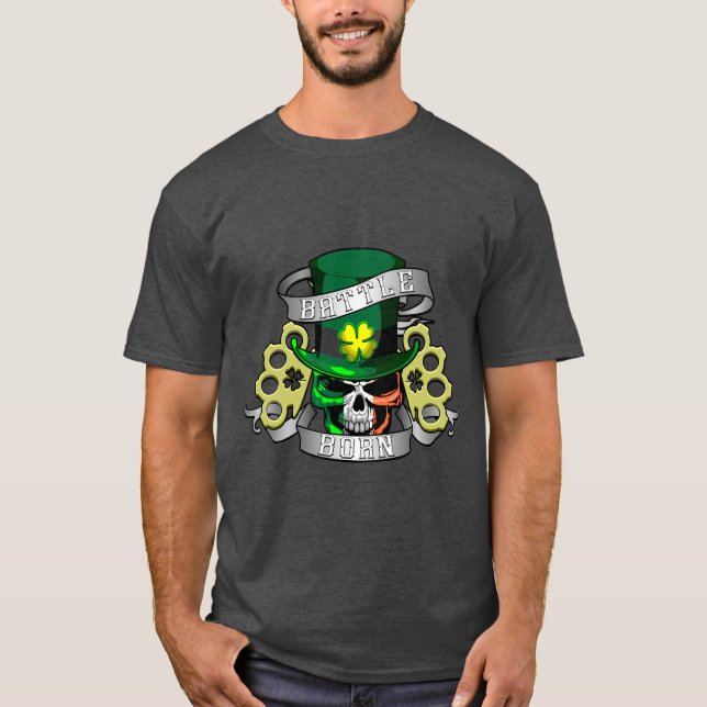 T-shirt avion de chasse irlandais (Devant)