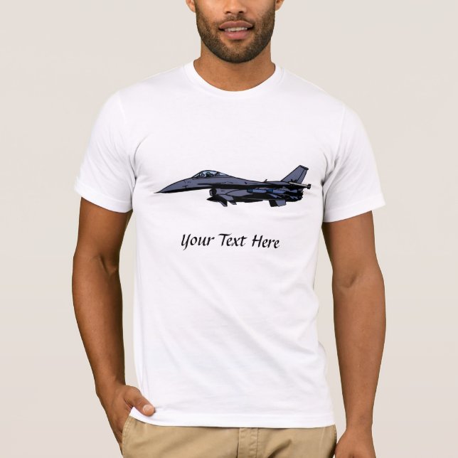 T-shirt Avion de combat (Devant)