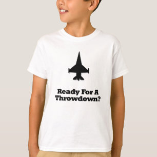 T-shirt Avion De Combat Prêt Pour Un Coup De Feu