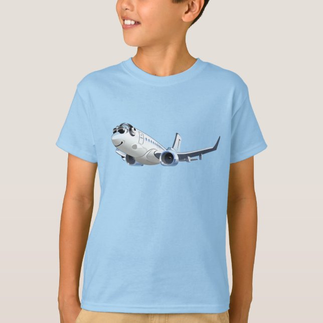 T-shirt Avion de dessin (Devant)