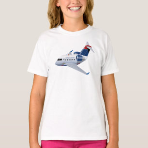 T-shirt Avion de dessin animé
