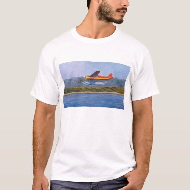 T-shirt avion de flotteur (Devant)