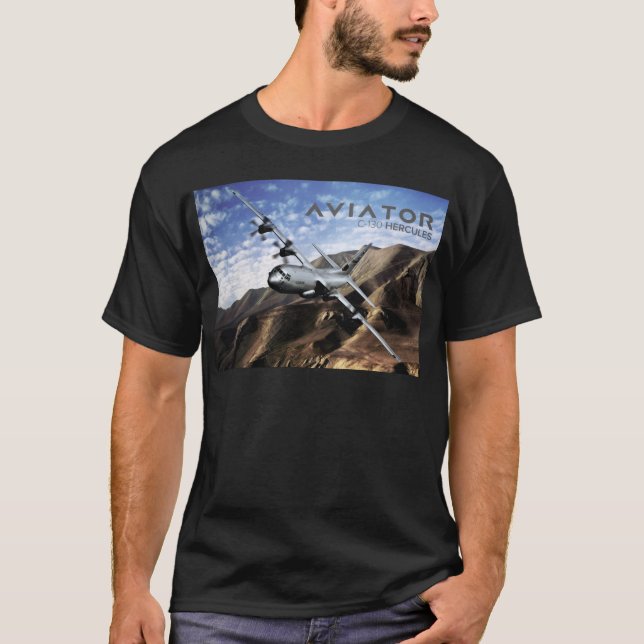 T-shirt Avion de militaires de C-130 HERCULE (Devant)