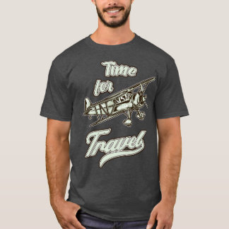 T-shirt Avion de transport Avion hélice Avion pilote