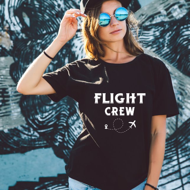 T-shirt Avion d'équipage de conduite volant Vacances moder (Créateur téléchargé)