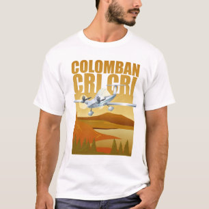 T-shirt Avion jumel de moteur de C.P. de C.P.