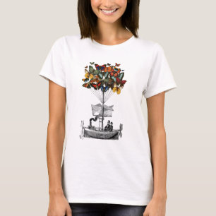T-shirt Avion papillon