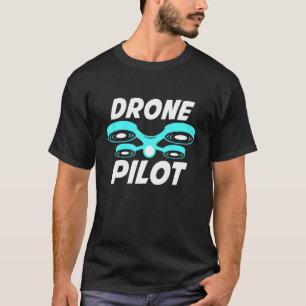 T-shirt Avion pilote de drone Quadcopter télécommande