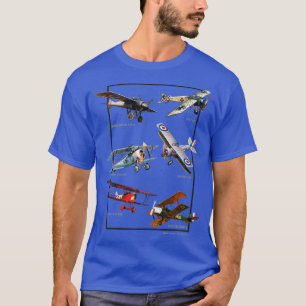 T-shirt Avions de chasse de la Première Guerre mondiale