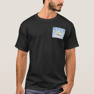 T-shirt Avions PA18 avec des flotteurs