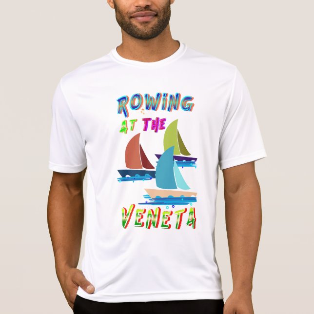T-shirt Aviron À La Veneta (Devant)