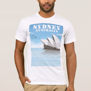 T-shirt Avis de voyage de Sydney Australie