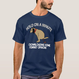 T-shirt Avis drôles de féministe de téléchargement