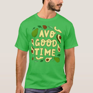 T-shirt Avo Bon Temps Avocado Avocado Vegan Légumes Qui Lo