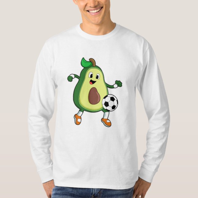 T-shirt Avocado à Soccer Sports (Devant)