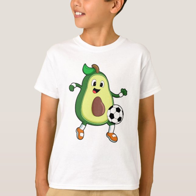 T-shirt Avocado à Soccer Sports (Devant)