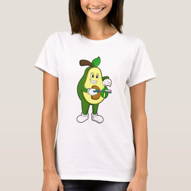 T-shirt Avocado as Hairtravh Razor (Devant)