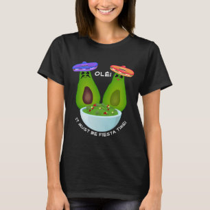 T-shirt Avocado Couple et Guacamole