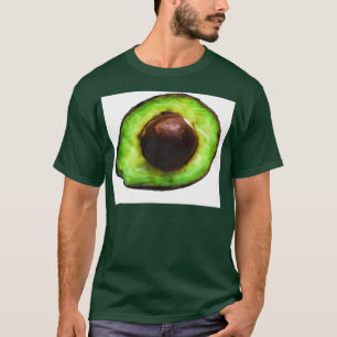 T-shirt Avocado demi-huile peinture 1