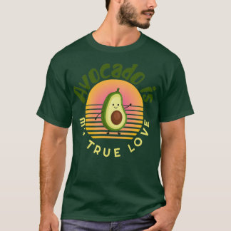 T-shirt Avocado est mon véritable amour Avocado Gift Veget