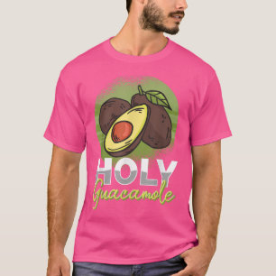T-shirt Avocado Holy Guacamole Cinco De Mayo Vegan Diet Fo
