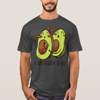 T-shirt Avocado I Avo Crush Sur Vous Vegan Drôle Couple Va