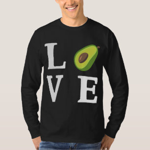 T-shirt Avocado - Love Avocado Food