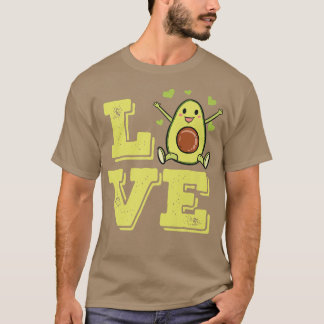 T-shirt Avocado Love Guacamole Lover