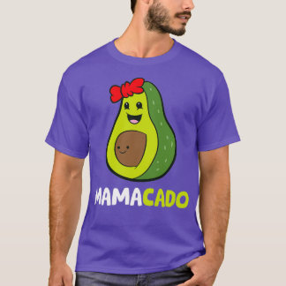 T-shirt Avocado Mama Avocado Maman Mamacado Avocado 2