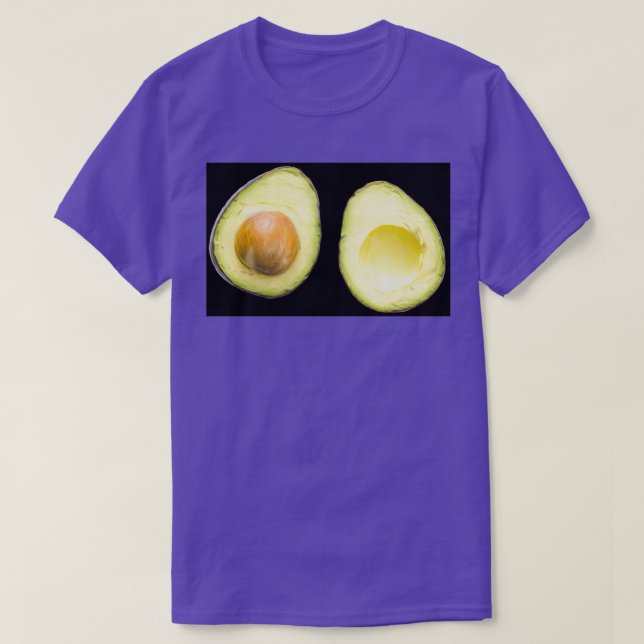 T-shirt Avocado moitiés 1 1 (Design devant)
