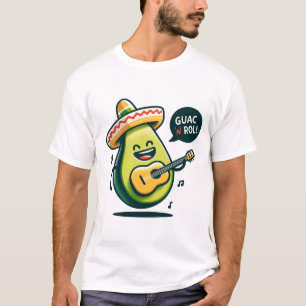 T-shirt Avocado musical 'Guac n' Roll