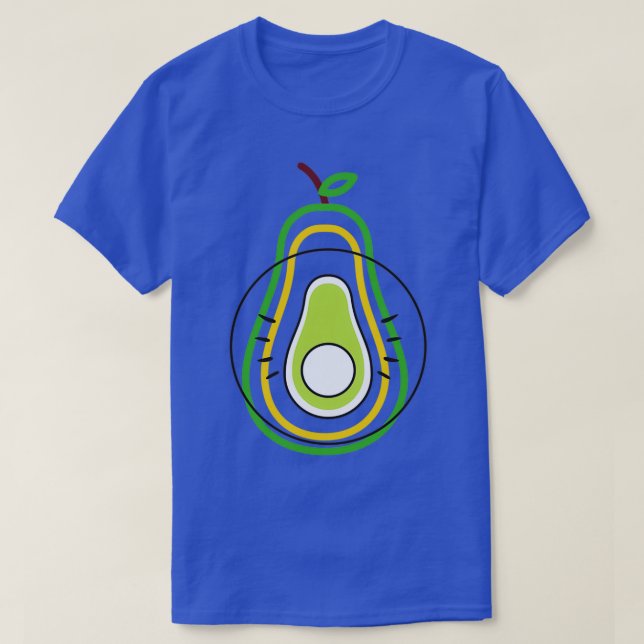 T-shirt Avocado Plush 37 (Design devant)