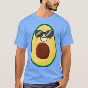 T-shirt Avocado Plush avocat drôle avec lunettes de soleil