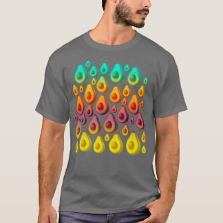 T-shirt avocado popart 6