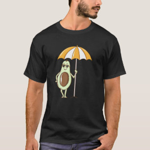 T-shirt Avocado Sous Un Parasol