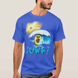 T-shirt avocado surf 22