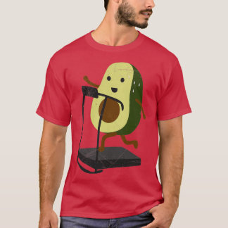 T-shirt Avocado tapis de course Exercice Drôle Drôle Idée