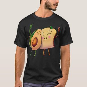 T-shirt Avocado Toast Fruit Alligator Pain Pain Vegan Ve