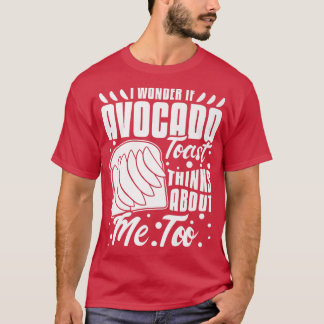 T-shirt Avocado Toast Recette Seasoning Pain93