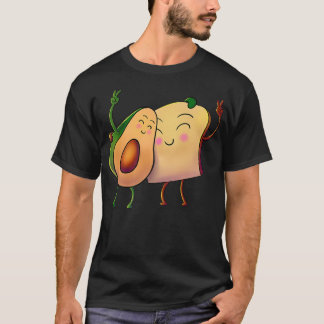T-shirt Avocado ToastFruit Alligator Pain Pain Vegan Vegan