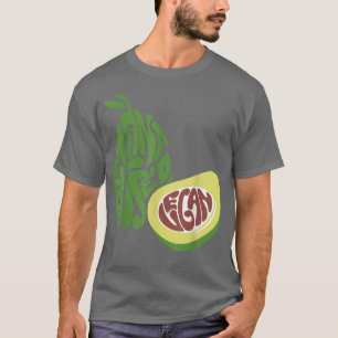 T-shirt Avocado Végétalien Journée Végétarienne Mondiale V