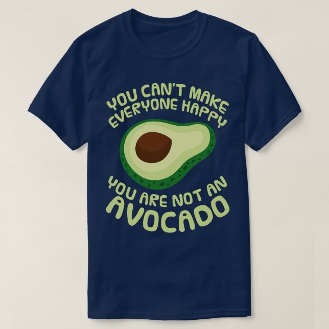 T-shirt Avocado Vous n'êtes pas un avocat (2) (Design devant)