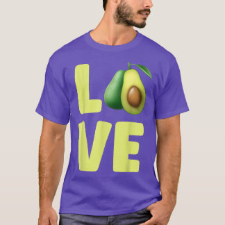 T-shirt Avocados Vegetarian Vegan Food Avocado Love