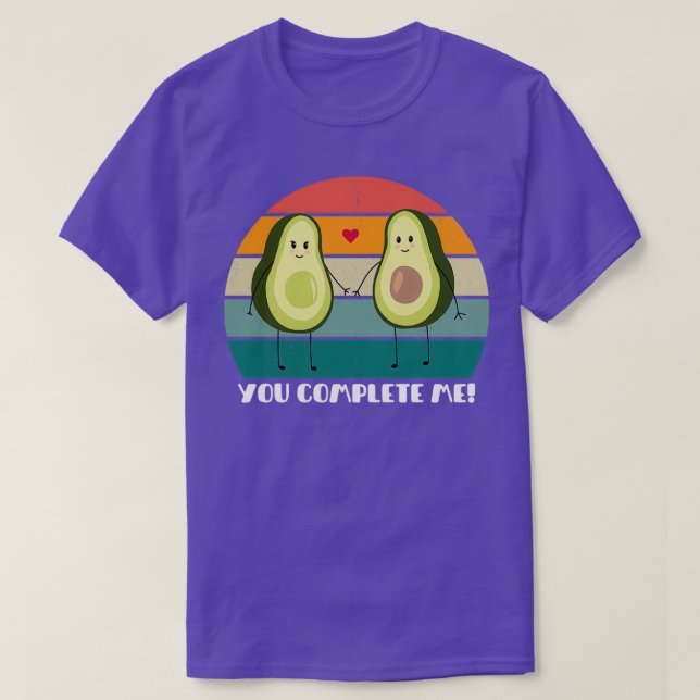 T-shirt Avocados Vous me terminez (Design devant)