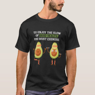 T-shirt Avocardio - Avocado Gym Fitness Alimentation végét
